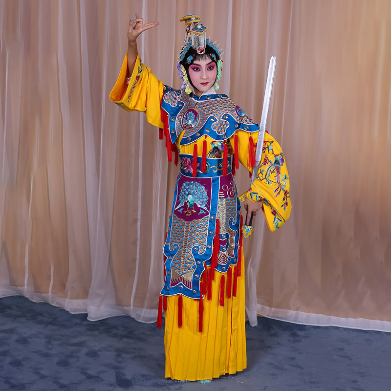 吉隆霸王别姬虞姬服 软绉别姬服