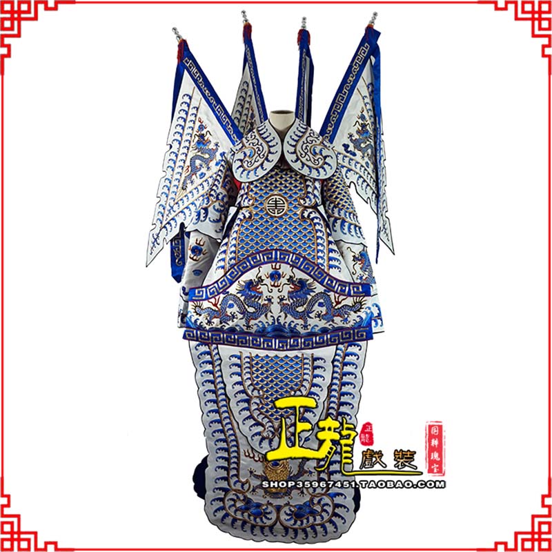 吉隆武生武将大靠祥龙勾金