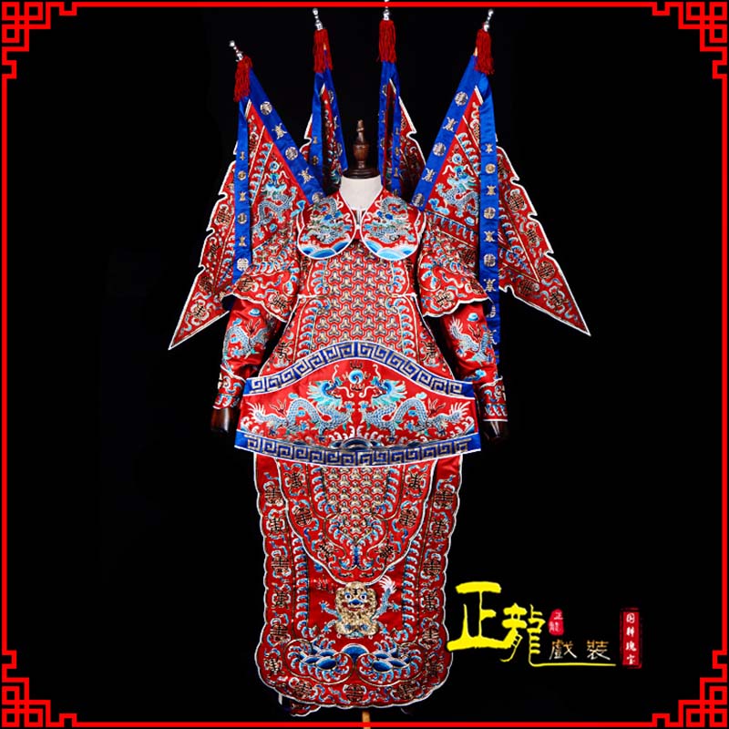 吉隆武生戏服戏曲武将靠